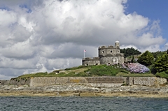 St Mawes Castle from the Ferry. Link to Castles Gallery.